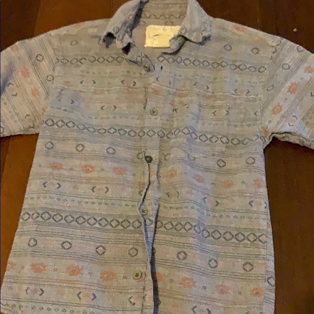 Boys button up shirt